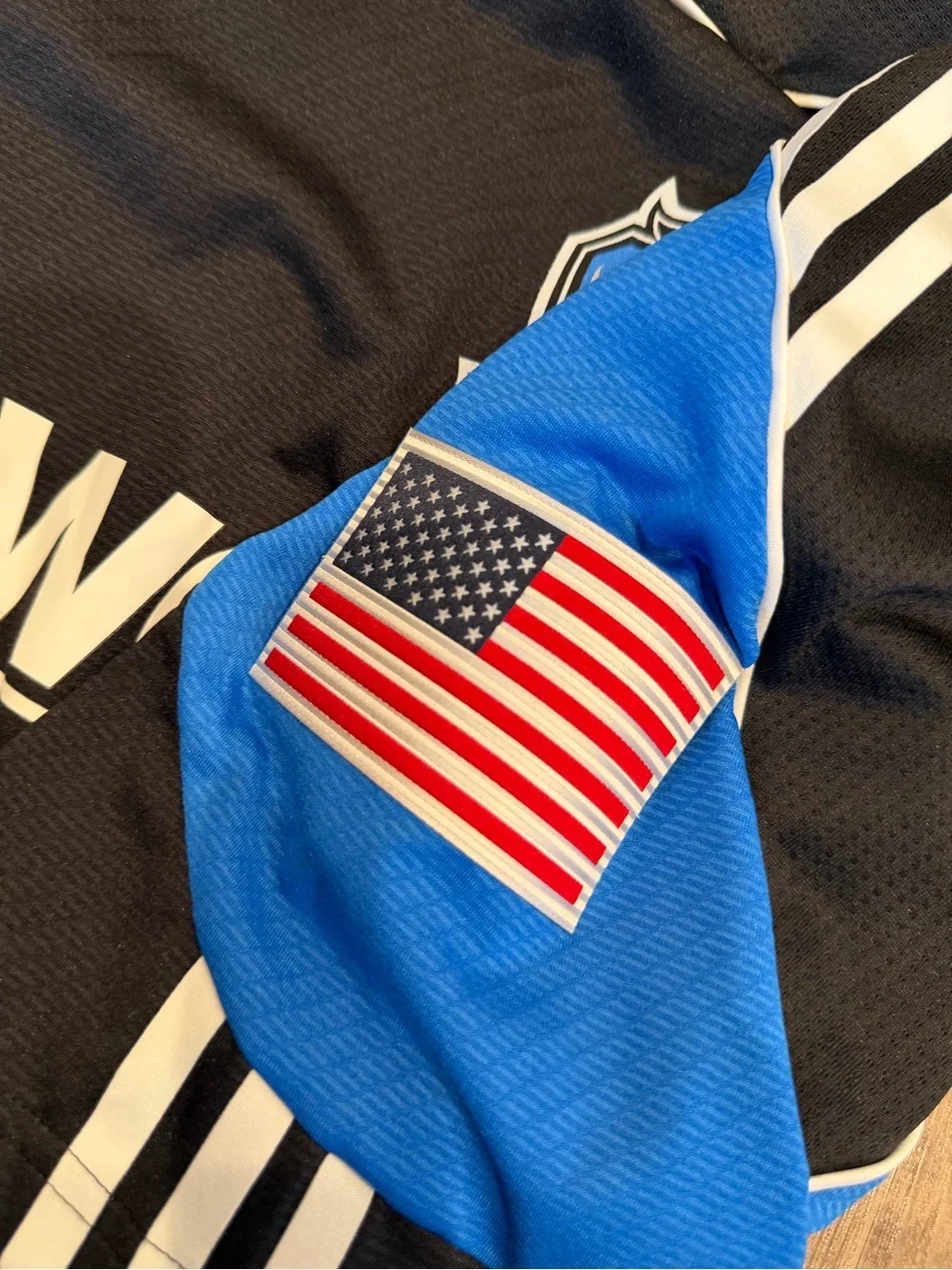 adidas San Jose Earthquakes Black & Blue Soccer Jersey - Amway Logo